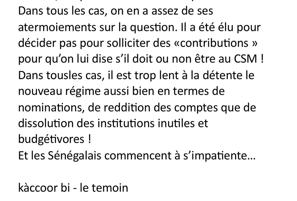 e_ndao's tweet photo. « A L’ÉCHAFAUD CES SALAUDS ! » 
#KaccoorBi #LeTemoin https://t.co/XqVinL7YPN