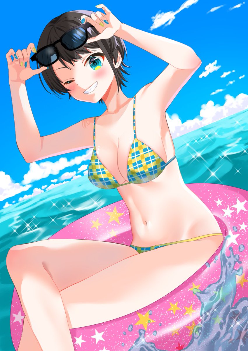 大空スバル 「#プロテインザスバル」|🍄まほ🍄のイラスト