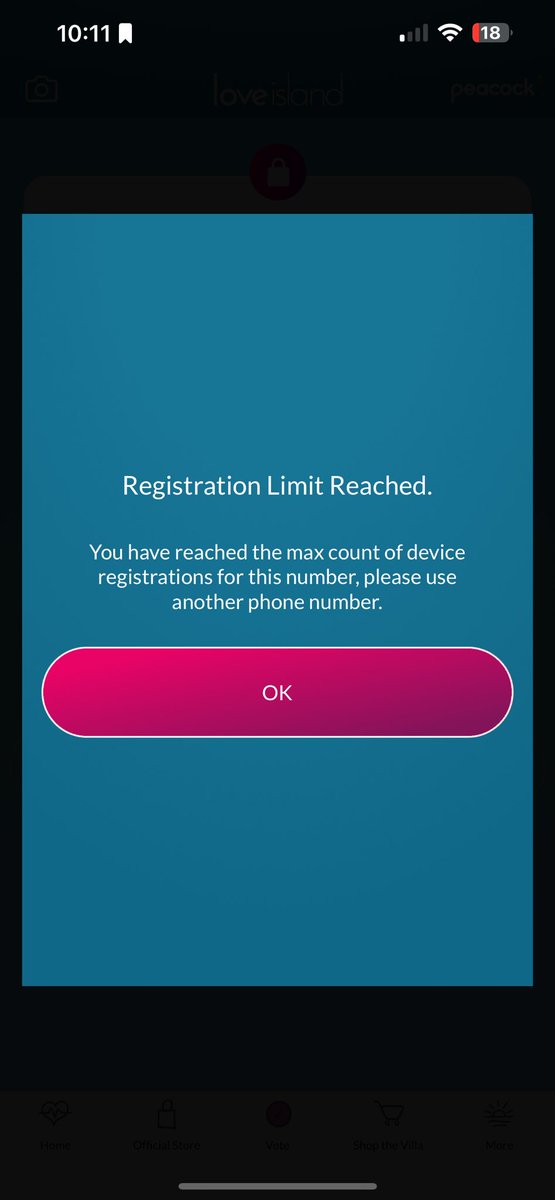 complicityavery's tweet photo. help ive never voted why does this say that???? #loveislandusa https://t.co/heVoOvUILp