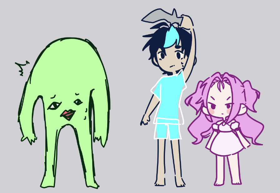 My comfort show of the season is Egumi Legacy. 💙🩷💚

#エグミレガシー