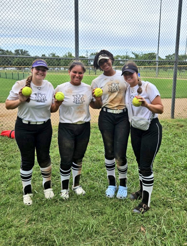 Four more added today 
<a href="/OuachitaSB/">Ouachita Softball</a> commit Corrin Caldwell 
<a href="/wtcsoftball/">WTC Softball</a> commit Izzy Astran 
<a href="/LangstonSports/">Langston Athletics</a> commit Alyse Cornist 
<a href="/NEOSFTBLL/">Lady Norse Softball</a> commit Caylee Cheaney 
Each hit bombs today. #WeCanSwingIt