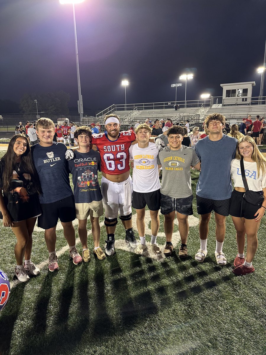 Great to see <a href="/Josh_Holba/">Joshua Holba</a> tonight play in the Shriners Indiana North South All Star game. Good luck on your career at <a href="/Hillsdale_FB/">Hillsdale Football</a> .