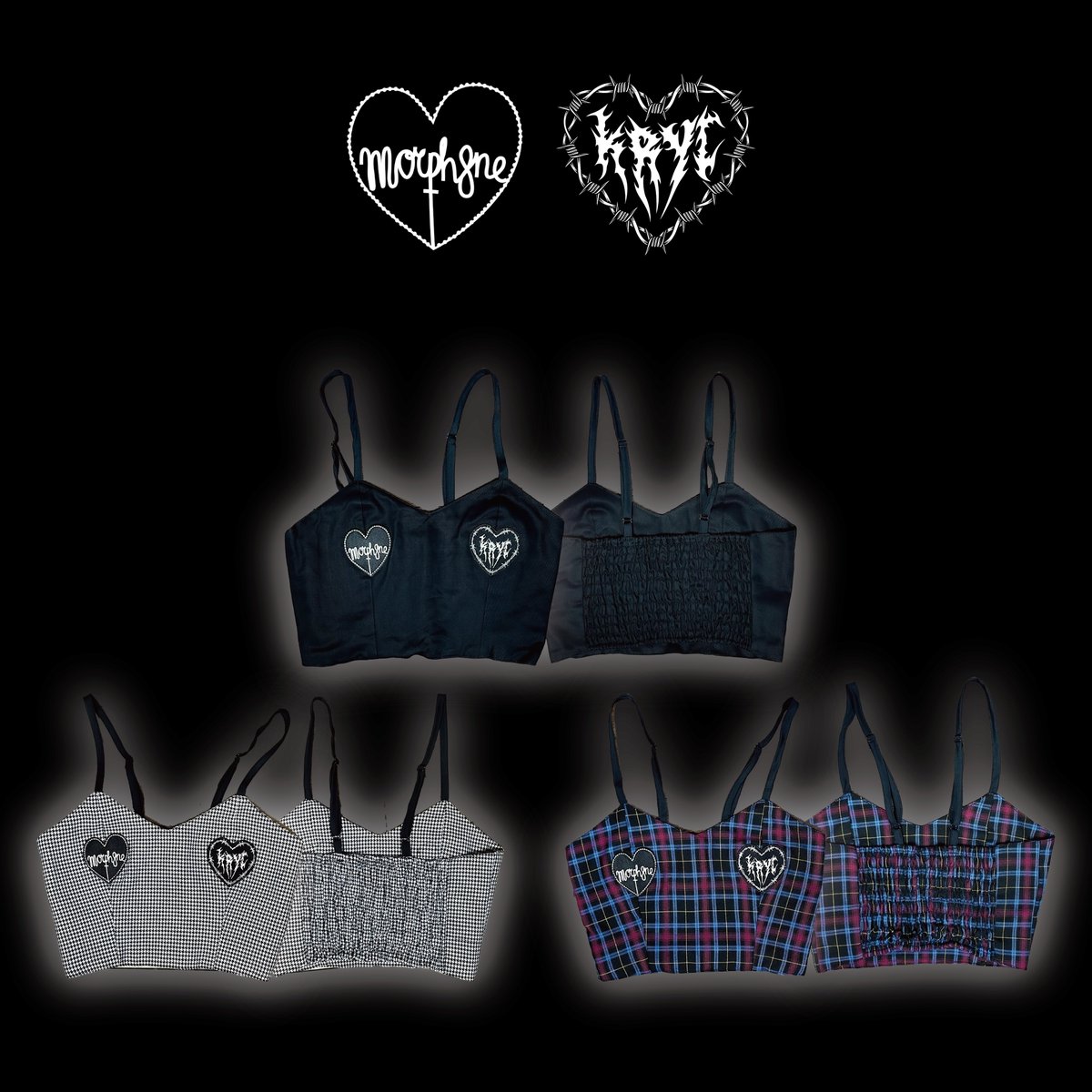 KRY_official_'s tweet photo. 【超短期プレゼント企画】

本日21:00販売予定

https://t.co/42TB3mx1HA

morph8ne × KRYclothing
コラボレーションアイテム
各1名、合計9名様にプレゼント

リポスト&amp;KRYフォローで応募完了◎

〆切は本日20:00まで✔︎

※当選の方へはDMで連絡
※鍵アカウント対象外
※懸賞用アカウント対象外 https://t.co/YiF2nsJfIL