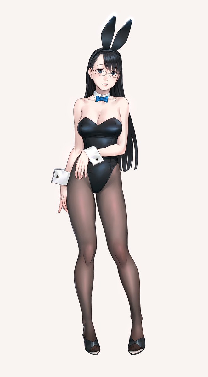 7月のバニー。
板状タイプの耳がどっちかというと好きですね。 