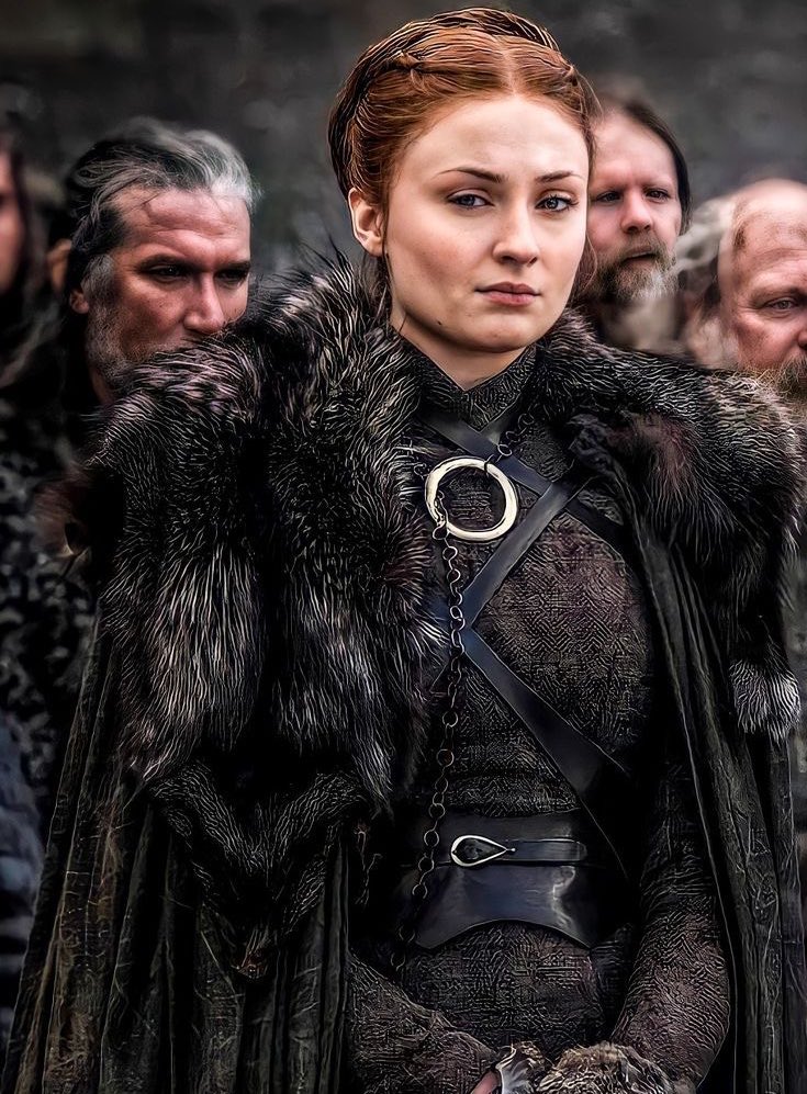 TOP PERSONAGENS FEMININAS MAIS FODAS DE GOT &amp; HOTD

2 • Sansa Stark (24,1%)