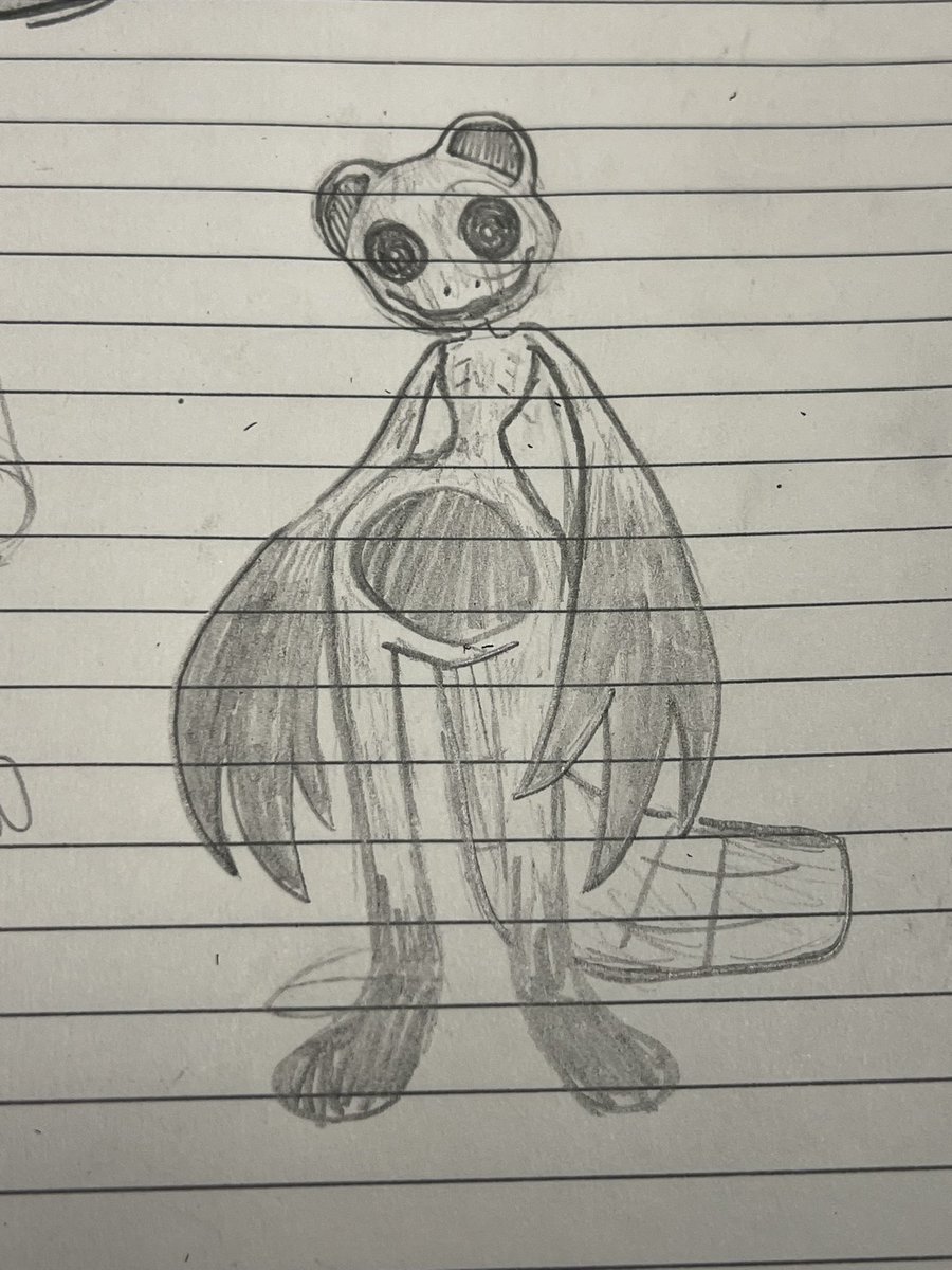 ScricoPeen's tweet photo. @uhyeahbruv so i tried making my own design of a zoonomaly handy dan and well, needless to say i may have gone in the complete opposite direction-
and of course there’s a drawing of your design. :) i think both are pretty neat and silly! https://t.co/OjSz624vgf