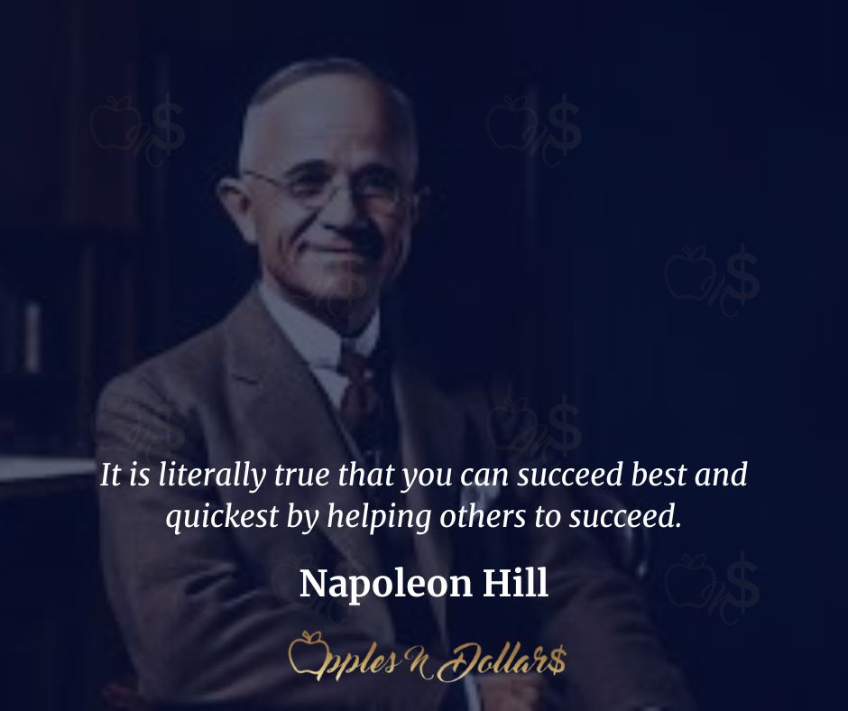 applesndollars's tweet photo. It is literally true that you can succeed best and quickest by helping others to succeed. - Napoleon Hill
Follow Apples N Dollars for exciting content
#inspiration
#applesndollars
#applesndollarsdailymotivation
#napoleonhill
#suceed
#help
#others https://t.co/bmSwUoCMVP