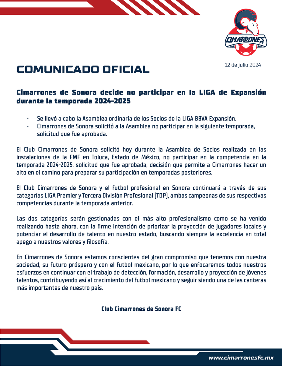 ⚠️COMUNICADO OFICIAL