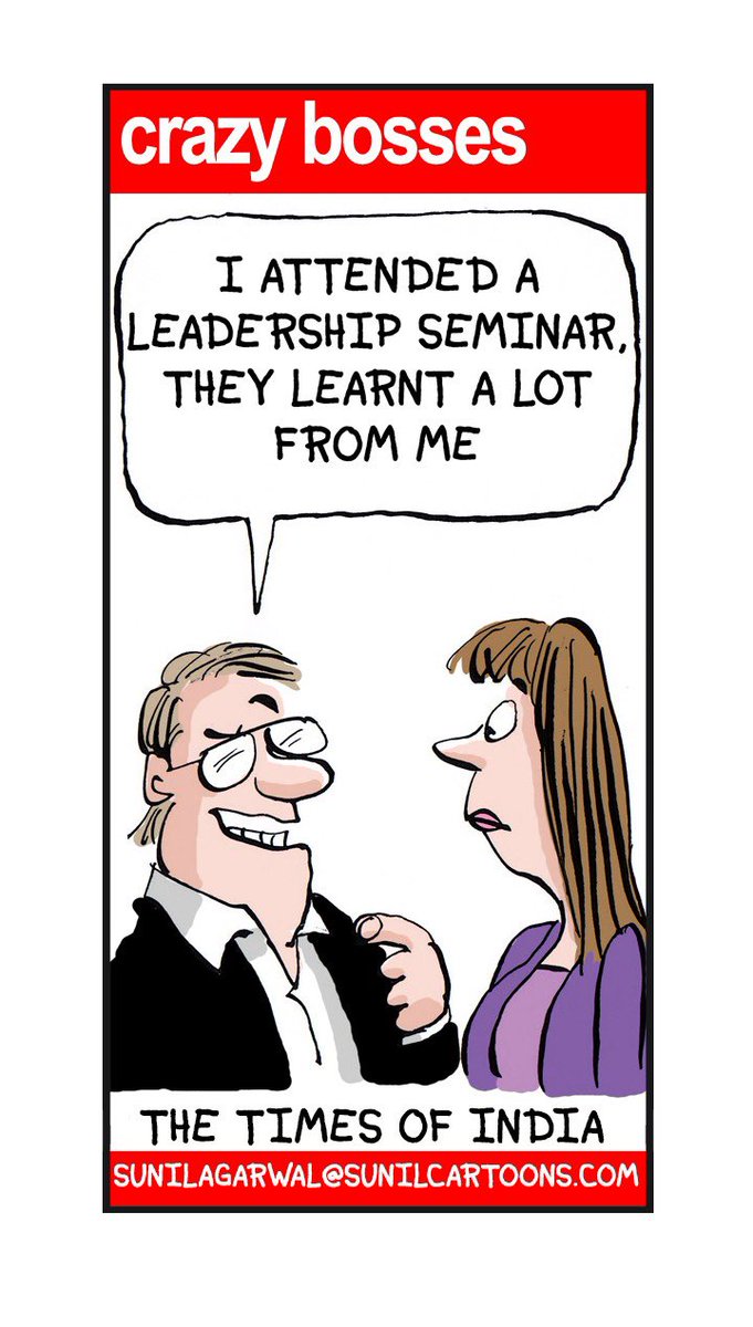 Prakashukla's tweet image. #Humour in #Office :

#bosses #leaders #management