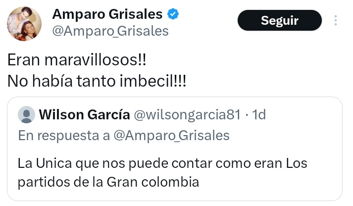 La respuesta más tranquila de Amparo Grisales JJAJAAJJJAAJAJAAJAJAJJAJAAJAJJAAAJAAJAJAJJAJAJAJJAJAJA
