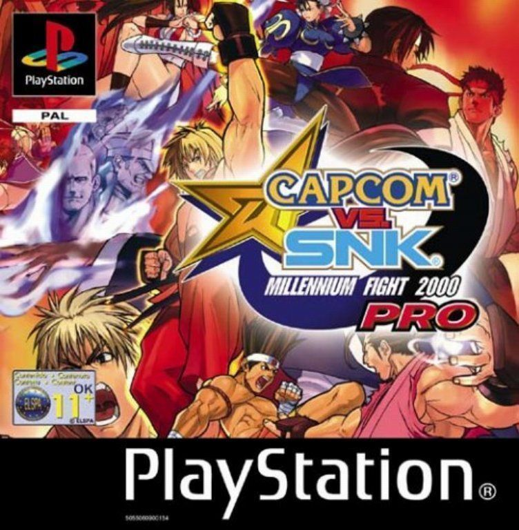 FGAnniversaries's tweet photo. 22 years ago today, Capcom vs. SNK Pro was released on PlayStation in EU. It was developed by Capcom and published by Virgin Interactive. https://t.co/TJsa31bLhh