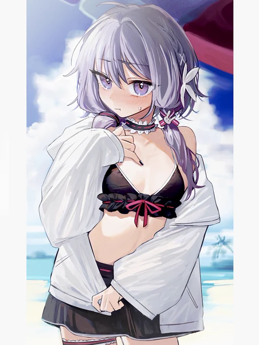 ゆかりさんの水着パーカーが見たい