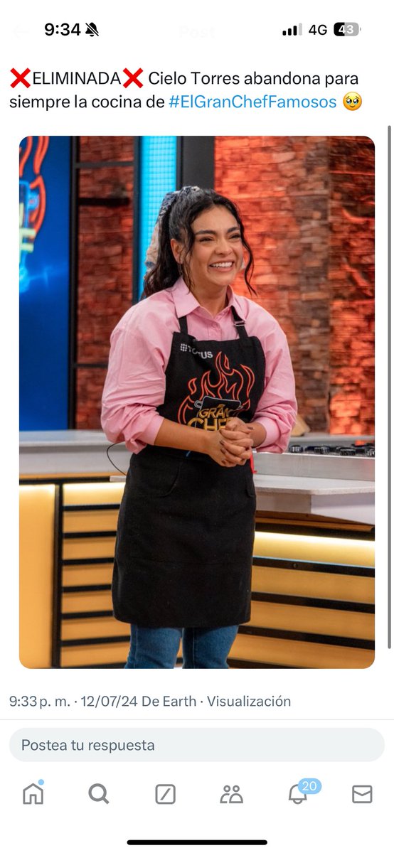 El real spoiler 💀
Ya elimination el post xd #ElGranChefFamosos