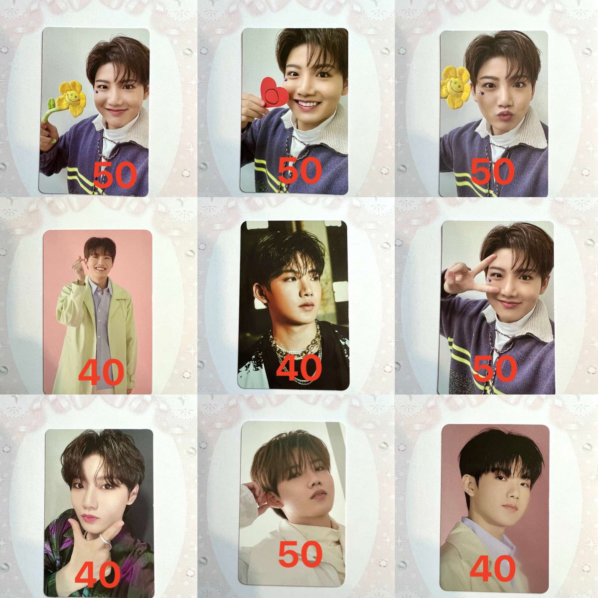Parichzz's tweet photo. 🩵 ขายการ์ดราคาตามภาพ🩵
🚗 ครบ 100 ส่งฟรี (ไม่ถึงค่าส่ง 25฿)
💌 สนใจDM ดูเพิ่มได้เลยค่ะ

#ต��าดนัดtreasure #ตลาดนัดเด็กสมบัติ https://t.co/vFZtxa237S