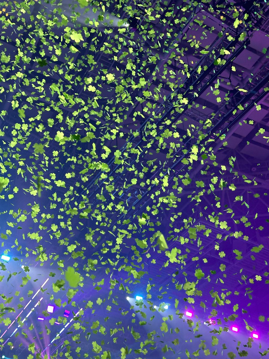 더보이즈 콘서트엔 막
사랑이내리고 행운이쏟아지고