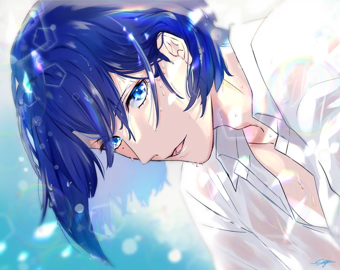 あっついですね まぁ様見て涼んでください #うたプリクラスタさんと繋がりたい