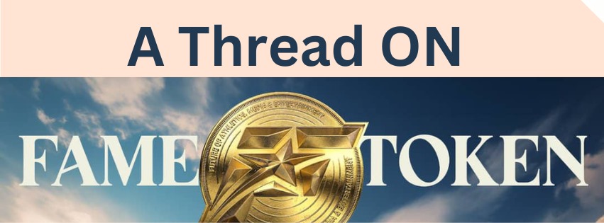 Fame network <a href="/fametoken/">FAME Network</a> is a new ecosystem that focuses on decentralizing media in the blockchain. 

Anyone can be a creator that aligns fans, athletes and brands.

But what is the $FAME token and can it change the future of sports, fashion, media, &amp; entertainment?

A thread 🧵