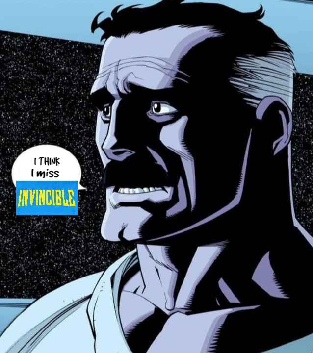 Thatjoetato's tweet photo. #Invincible https://t.co/CobJiRZQzY