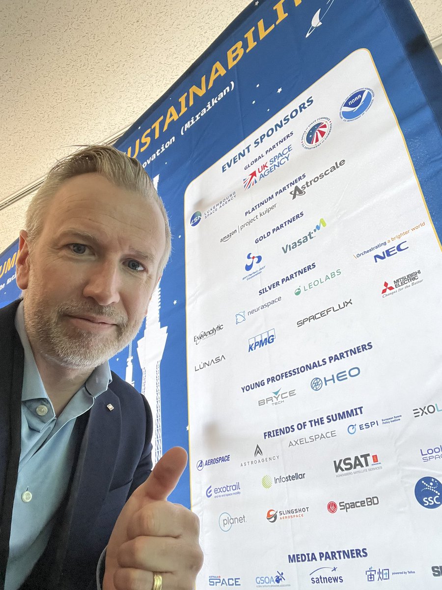 Thanks and grateful for supporting and sponsoring <a href="/SWFoundation/">Secure World Foundation</a> #SWFsummit24! Very useful interactions and talks on stage on the various elements of importance to sustainable use of space. As a ground and satellite operator we care for and wish to be part of defining the future!