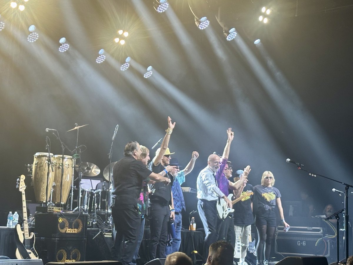 FrankFantozzi's tweet photo. Great time at the MSB 50th Concert Celebration led by Jonah Koslen. Kudos to Michael Stanley and all the members over the years for a great body of music! #msb #jonahkoslen https://t.co/7hsqn5wpgi