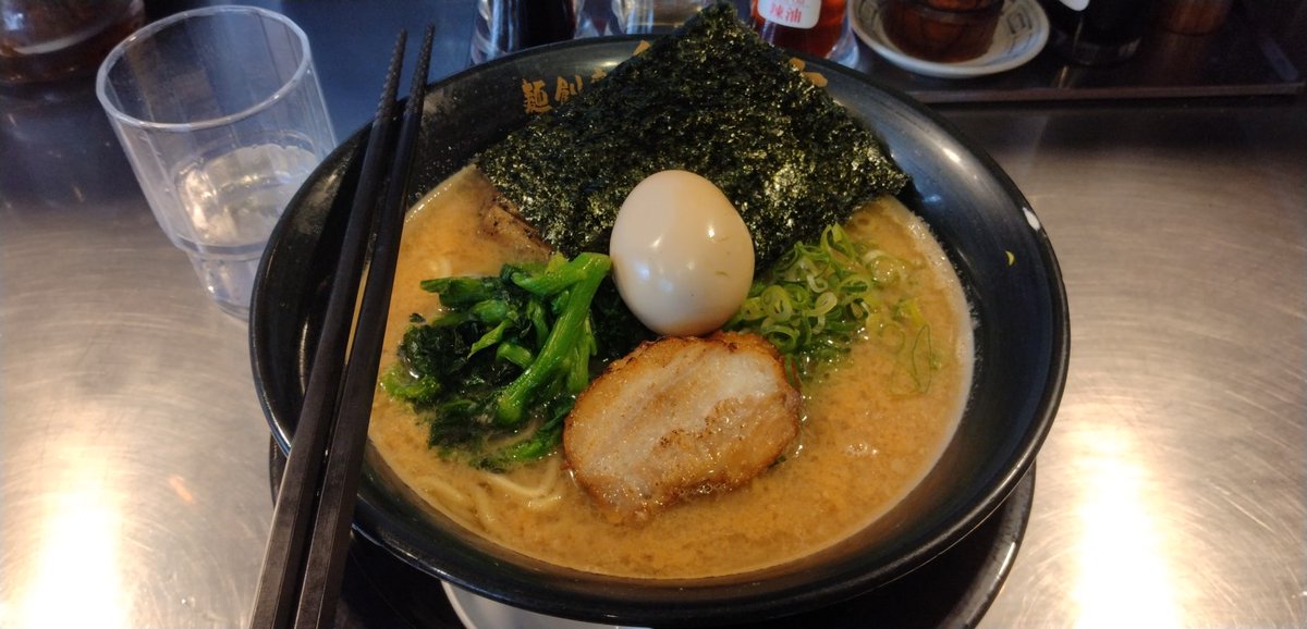 maychan__'s tweet photo. 無敵屋　とろラーメン
旨い https://t.co/FJCTGQmFS7