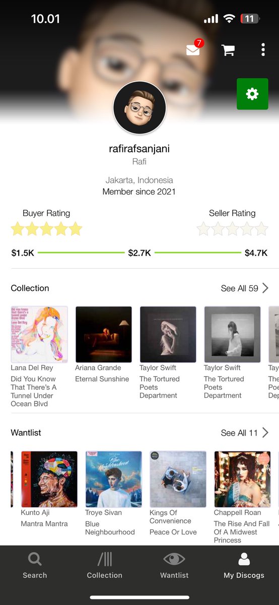 Rafinclaw's tweet photo. kamar baru, setup vinyl baru https://t.co/zh15wjFcBZ