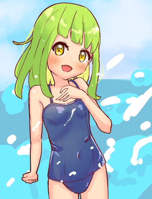 スク水なうちの子!