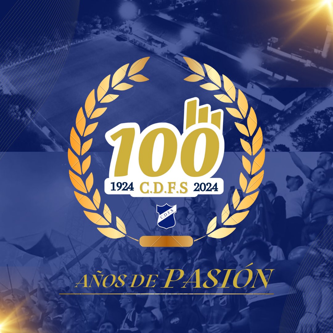 ¡Centenario de pasión! 

100 años de historia, de momentos increíbles y de amor por nuestro club. 

¡Feliz aniversario N. 100 azul!

#SomosSarmiento

#100AñosDePasión