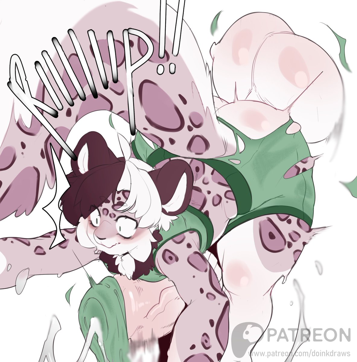 DoinkDraws's tweet photo. Dumb Snep tries to do a downwards dog with those fat nuts and ass. https://t.co/ToKSvFiCwT