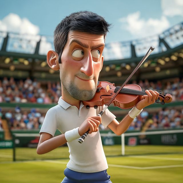 #weekendFeeling 

🎶 🎻 🎶  <a href="/DjokerNole/">Novak Djokovic</a> 

#Wimbledon