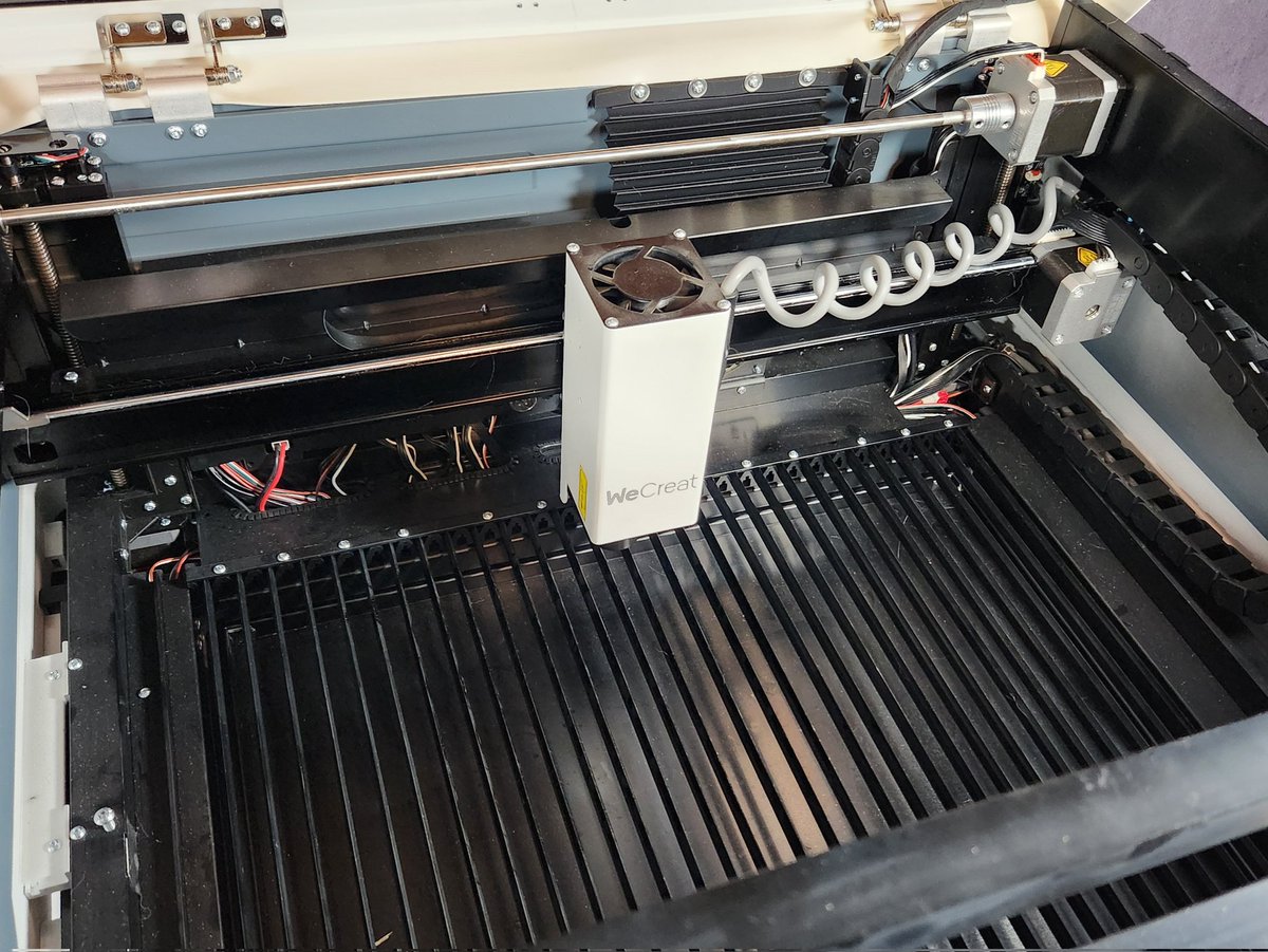 Studiozombie3D's tweet photo. The WeCreat Vision 20W is where innovation meets practicality. It's ideal for projects of all sizes, thanks to features like as a self-raising laser module, air assist system, and user-friendly software. Read our in-depth review to find out more! #WeCreat
https://t.co/B10Mkaytx2 https://t.co/JRfyFdv0K0