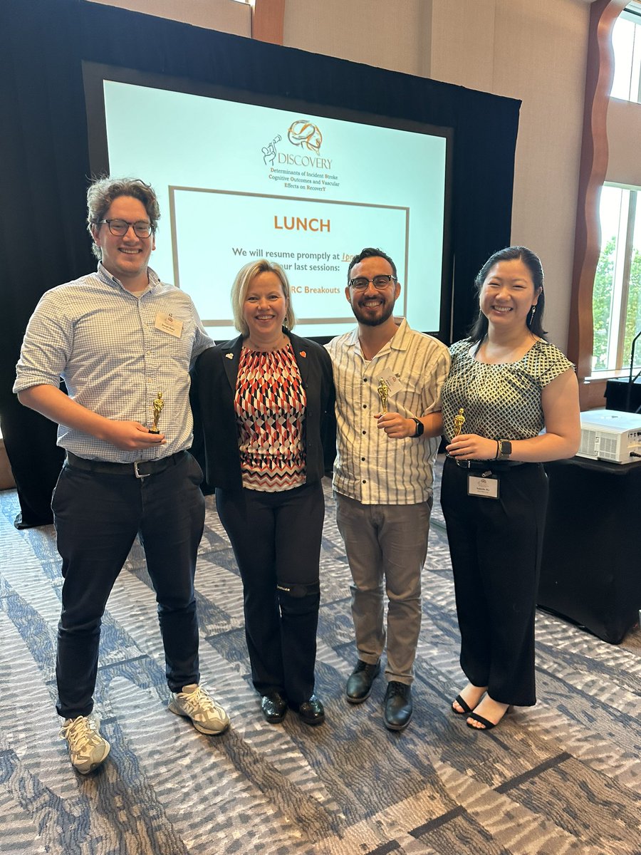 robertaraujoc's tweet image. Go right! Go @DiscoveryStudy Extraordinary annual meeting! And proud of our performance @bmcneurology and awards!!! for more research and fun!!! @nsanar you’re the best!