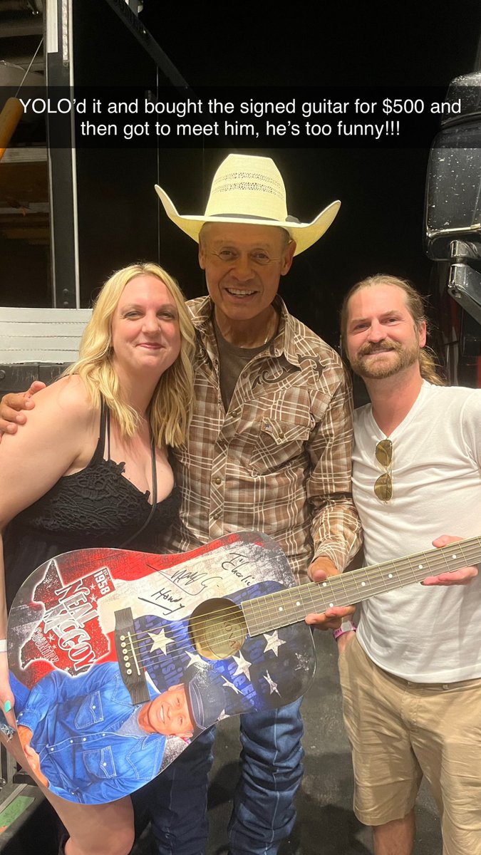 My .<a href="/amillermusic_/">Alex Miller</a> and .<a href="/NealMcCoy/">Neal McCoy</a> signed guitar. 2 very great fan friendly musicians. T’was a very nice night.