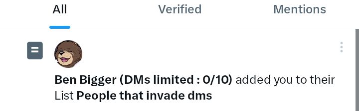 Just because I didn't saw your post that you DMS is limited, doesn't mean that you gotta embarrass me.💀