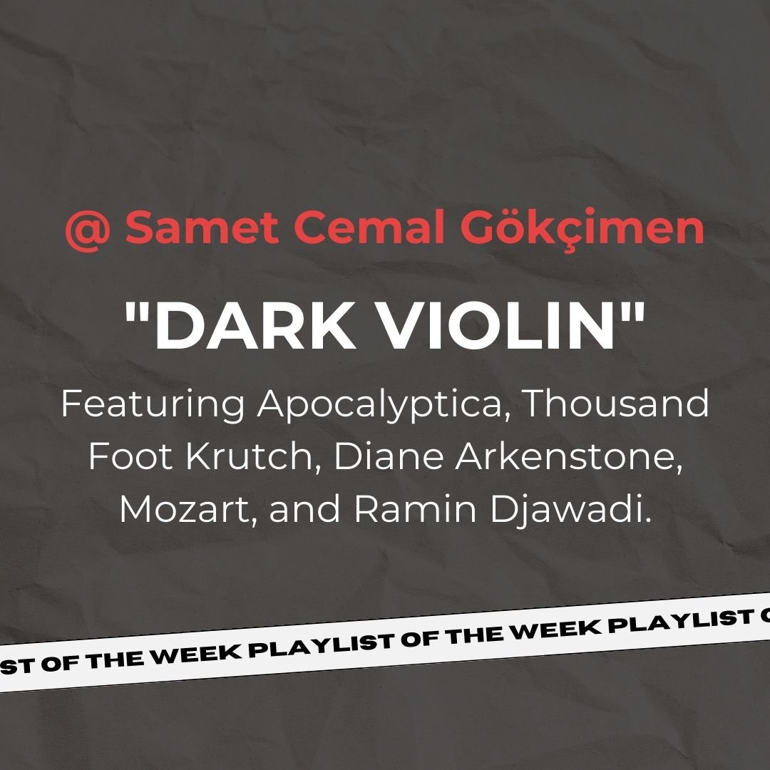 Swipe to see our playlist of the week! You can find ‘DARK VIOLIN’ on Spotify ⭐️

#DPGWorldwide #GetYourMusicHeard #playlisting #music #newartists #playlistoftheweek #DARKVIOLIN #DianeArkenstone #Apocalyptica #ThousandFootKrutch #Mozart #RaminDjawadi