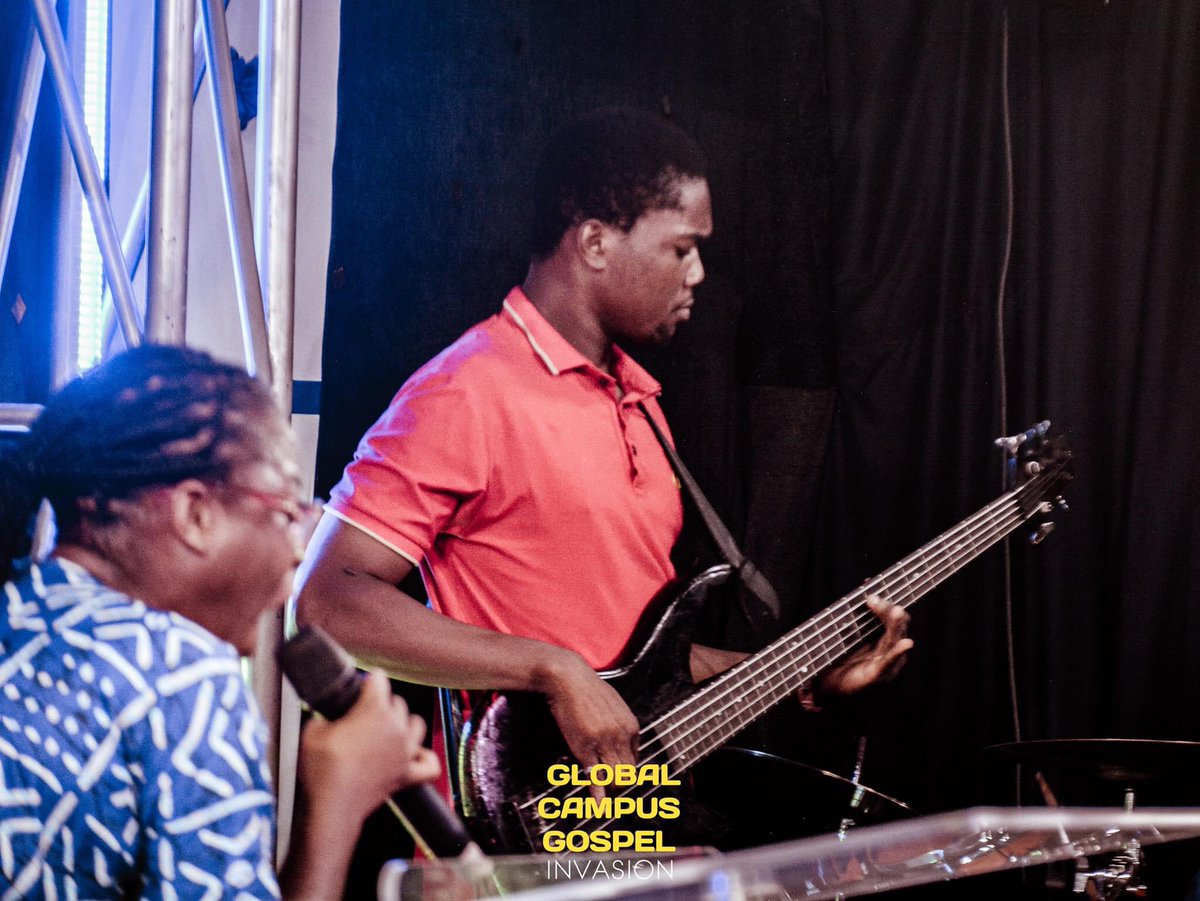 Success_FG's tweet photo. Liberation (Evangelistic) Team talented Bassist struck heavenly strings of melody at GLOBAL CAMPUS GOSPEL INVASION💃
#GlobalCampusInvasion
#FirefulandImpactful
#JLB https://t.co/w6CIdS4ed6