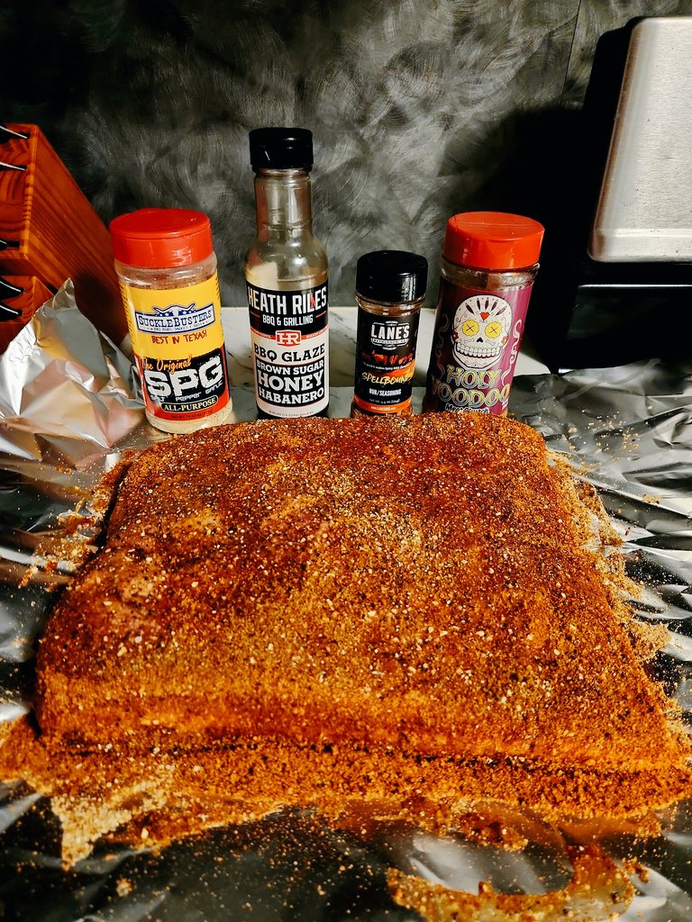 estes_jeffrey's tweet image. Saturday Smoke Lineup #TomahawkRibs #PorkBelly #PitBoss