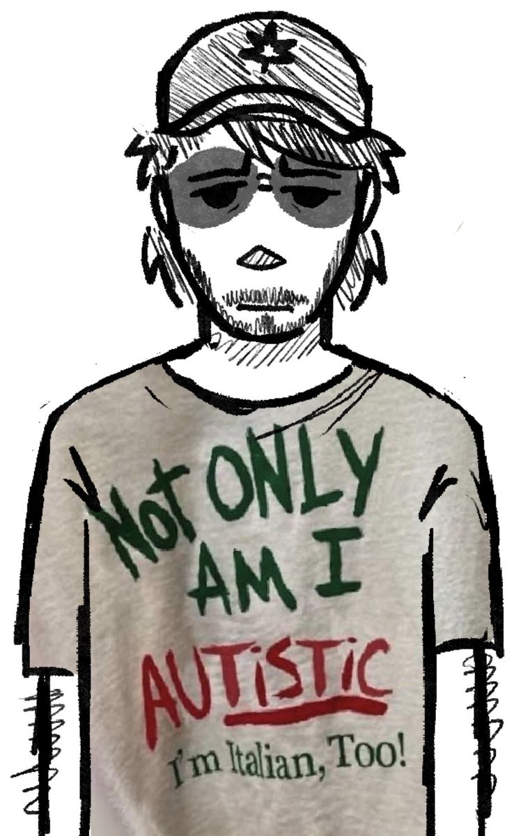 SwizzleDrizzle1's tweet photo. someone was talking about drawing vdub in this shirt so i had to do it. idk why he looks so miserable NFJFJF https://t.co/TI3faJLYM8