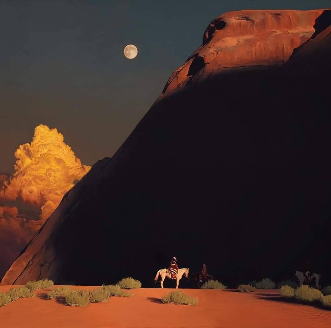 sovietsoleri's tweet photo. Mark Maggiori. "Dibé Yázhi," Navajo name for the massive rock located in Monument Valley, Arizona; it means "little sheep," 2023. https://t.co/I2zf4WhWC5