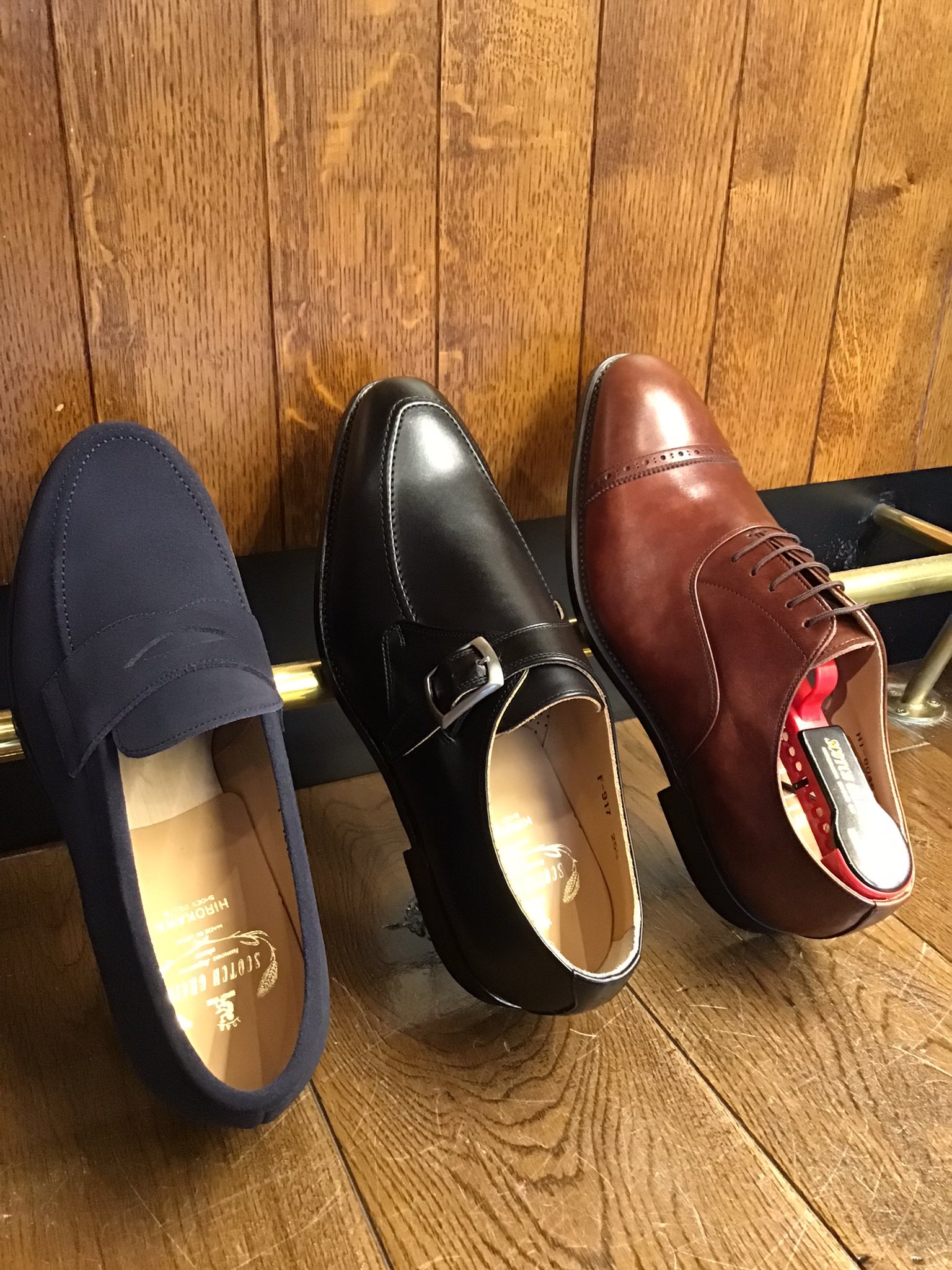 SCOTCH GRAIN（スコッチグレイン）のスエードローファー F1240 SCOTCH