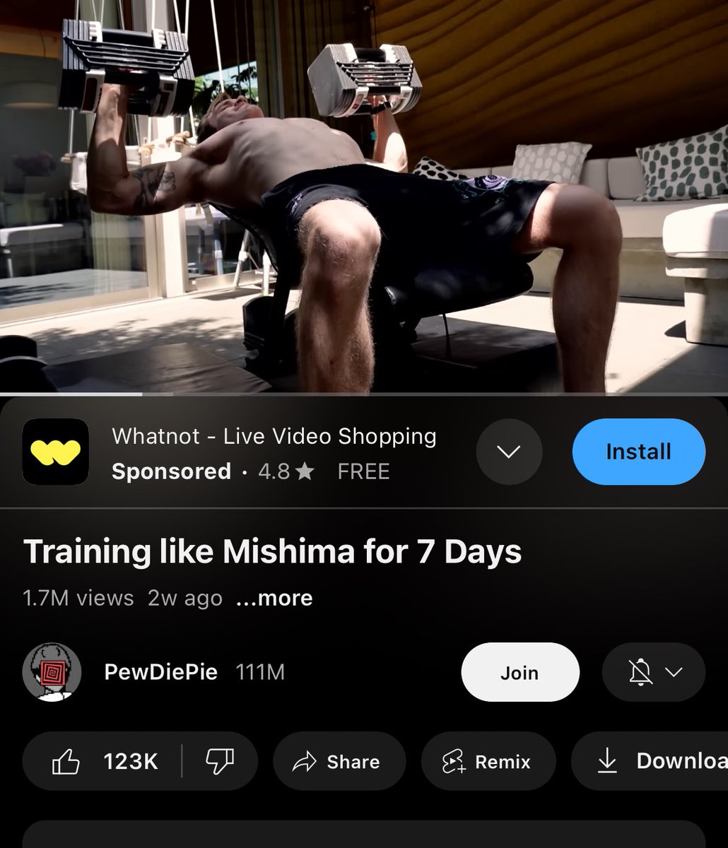 Pewdiepie doing a book review of Sun &amp; Steel and lifting outside, i like this timeline. Maybe the kids will be ok..