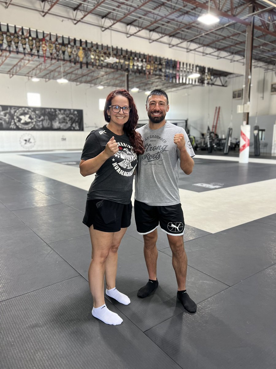 appo_jax's tweet photo. @CGutierrezMMA great meeting you. Thanks for taking the time to chat and meet a fan. Wishing you all the best for your fight in August. We will be rooting for you! https://t.co/1tTAX4dpfa