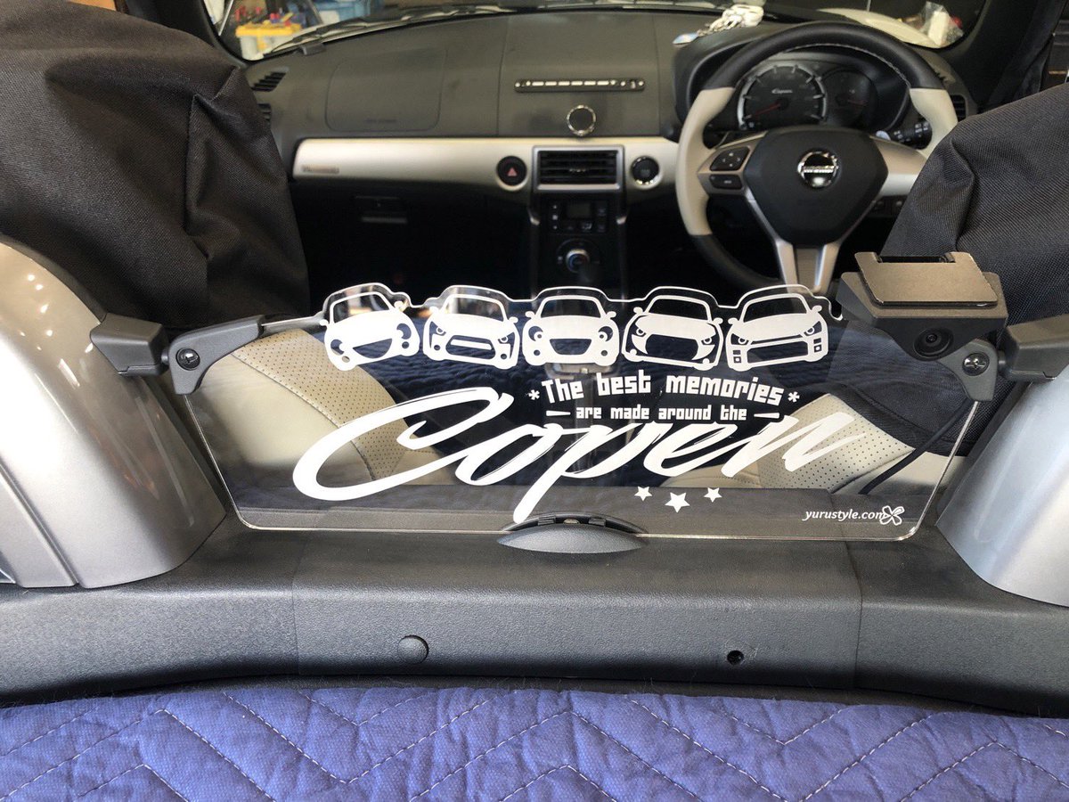 1028Piksi's tweet image. コペンにドラレコ付けました🤗
#コペン　#FIRSTCOM