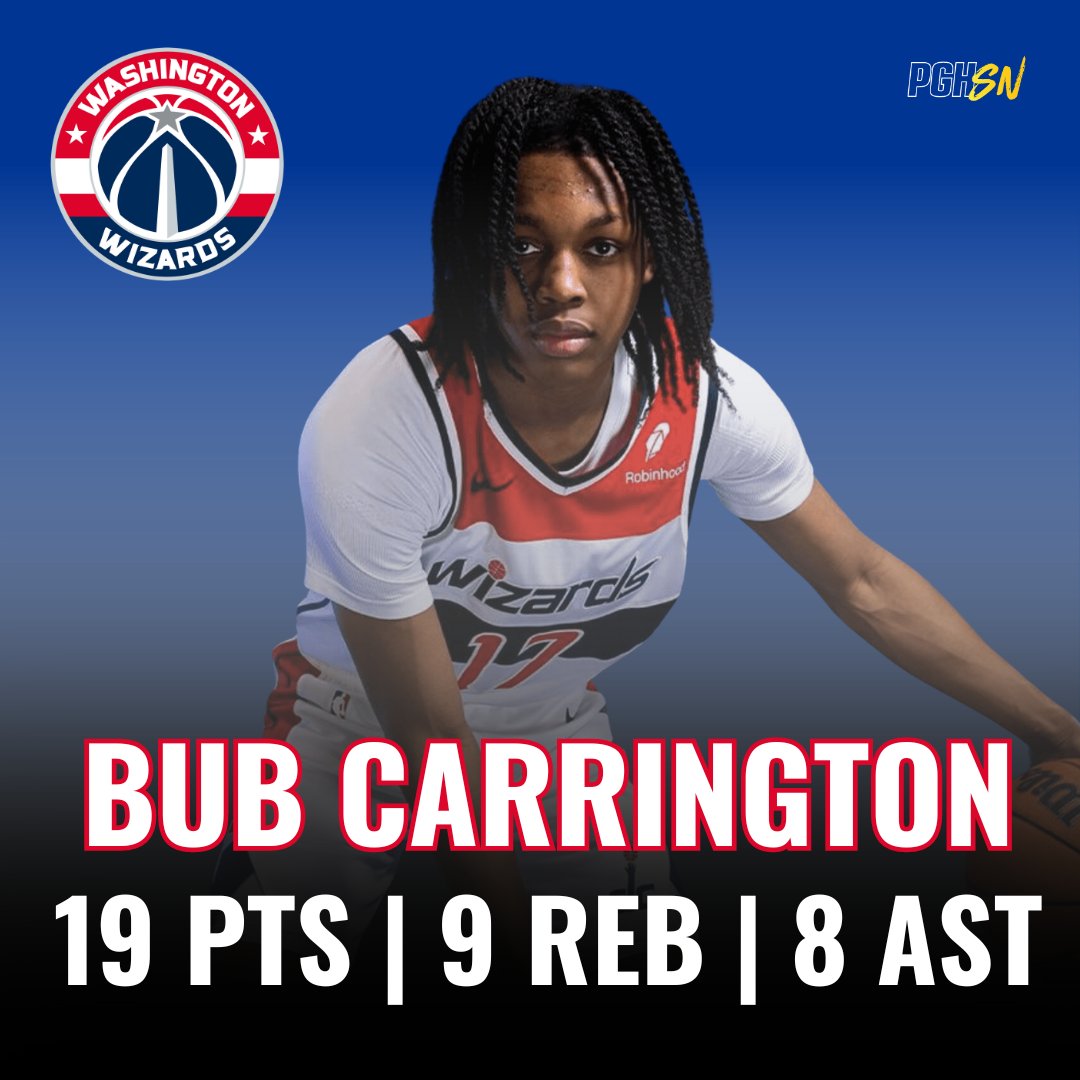 MichalowskiCBB's tweet photo. Welcome to the NBA, Bub Carrington. 

Read about his performance: https://t.co/qjN7Q93qlV