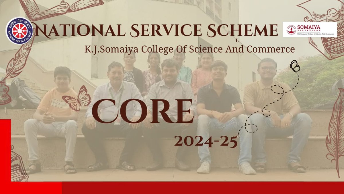 KJSSC_NSSUNIT's tweet photo. Core Team 2024 - 25 #nss #kjsscnss #teamwork #Unity #core #coreteam https://t.co/3eDKxWRzhA