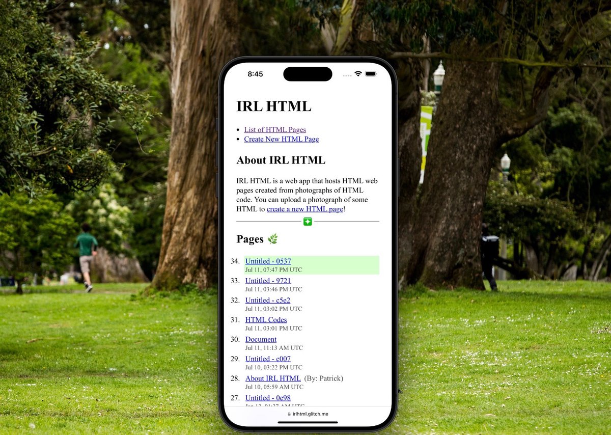 patrickweave_r's tweet photo. Last minute updates like new mobile layout and authors on IRL HTML! https://t.co/f6Y6cN9EGV 🍀📷📷📷📷📷🌲🌳❇️🌱🌁 https://t.co/xSUsYGWuA1