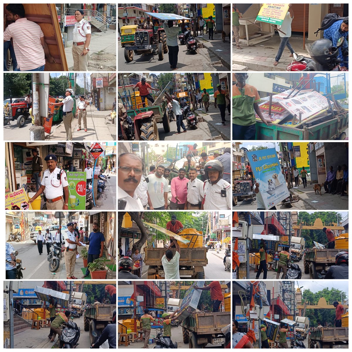 DCPTrEastBCP's tweet photo. ದಿ:12.07.2024 ರಂದು ಸಂಚಾರ ಪೂರ್ವ ವಿಭಾಗದ ಸಂಚಾರ ಪೊಲೀಸ್ ಠಾಣಾ ವ್ಯಾಪ್ತಿಗಳಲ್ಲಿನ ಪಾದಚಾರಿ ಮಾರ್ಗದಲ್ಲಿದ್ದ ಅನಧಿಕೃತ ಅಂಗಡಿ ಮುಂಗಟ್ಟುಗಳು &amp; 100 ಕ್ಕಿಂತ ಹೆಚ್ಚು ಬಿಲ್ ಬೋರ್ಡ್ ಗಳನ್ನು ವಿಶೇಷ ಕಾರ್ಯಾಚರಣೆ ಕೈಗೊಂಡು ತೆರವುಗೊಳಿಸಿ ಪ್ರಕರಣಗಳನ್ನು ದಾಖಲಿಸಿ ಪಾದಚಾರಿಗಳ ಸುಗಮ ಸಂಚಾರಕ್ಕೆ ಅನುವು ಮಾಡಿಕೊಡಲಾಯಿತು.#ReclaimFootpath https://t.co/uuUeSDXllw