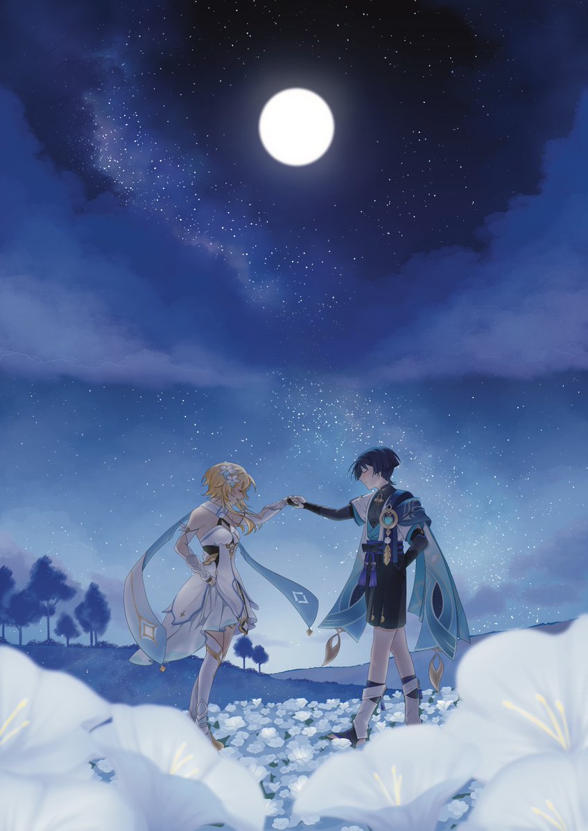 aosoju's tweet photo. moonflower ❀

#scaralumi #放蛍 https://t.co/dYAcZHa3Z0