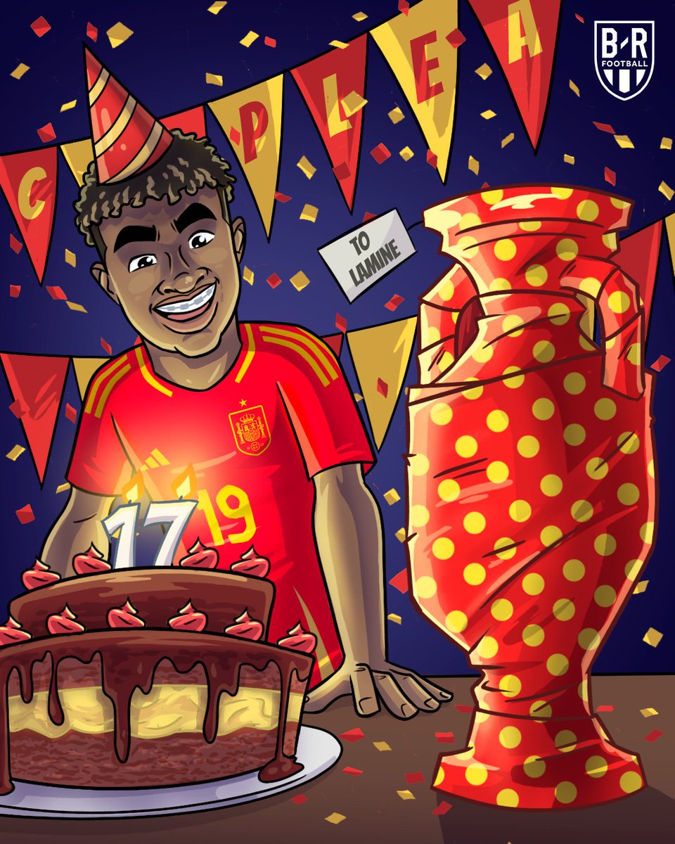brfootball's tweet photo. Lamine Yamal turns 17 🎂

There’s one special gift on his mind… https://t.co/Qrq8qFUmom