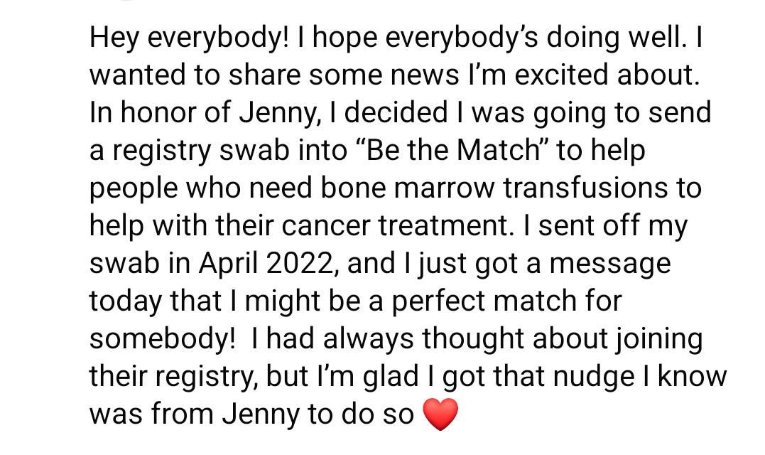 FordSquared's tweet photo. I know I rarely come on or post on here anymore, but many of you were here during my sister's cancer journey, and then death. Today I received this message/post in the Facebook group for my sister's journey. I immediately began to cry. My sister had,&amp; still has, such an impact. https://t.co/THvFvLLx5H